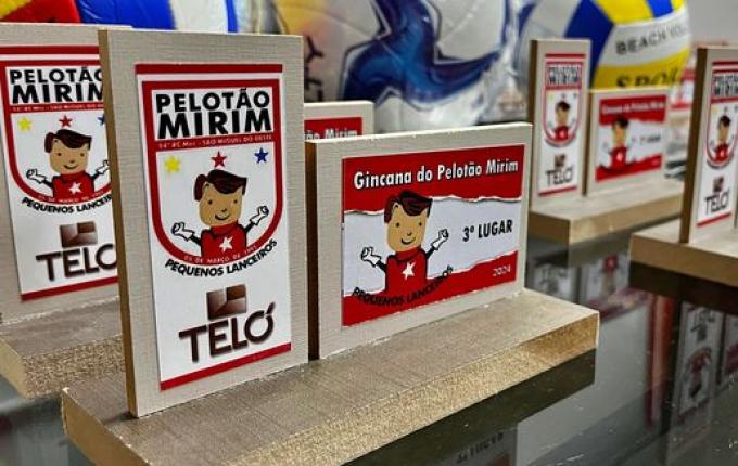 Pelotão Mirim forma 26 alunos em São Miguel do Oeste