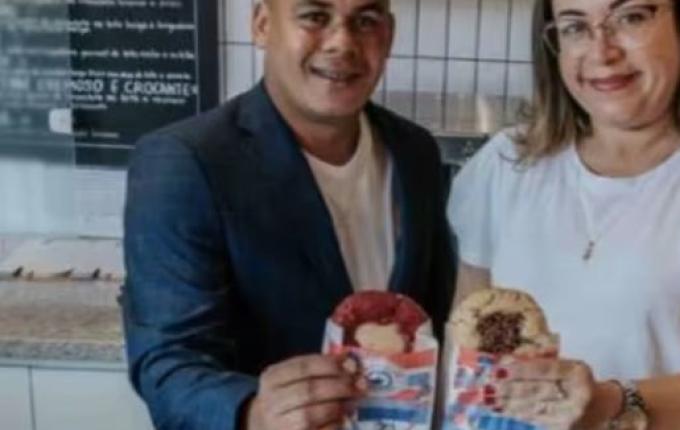 Após falência, casal cria franquia de cookies e faz sucesso com mais de 50 lojas