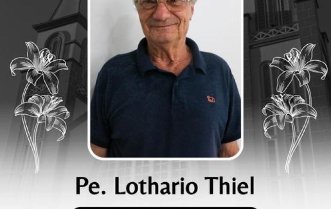 Padre Lothario Thiel, vigário com atuação em SMO, falece aos 78 anos