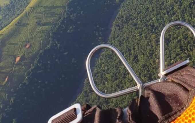 Piloto de SJO cruza o estado com paratrike e conta bastidores da aventura