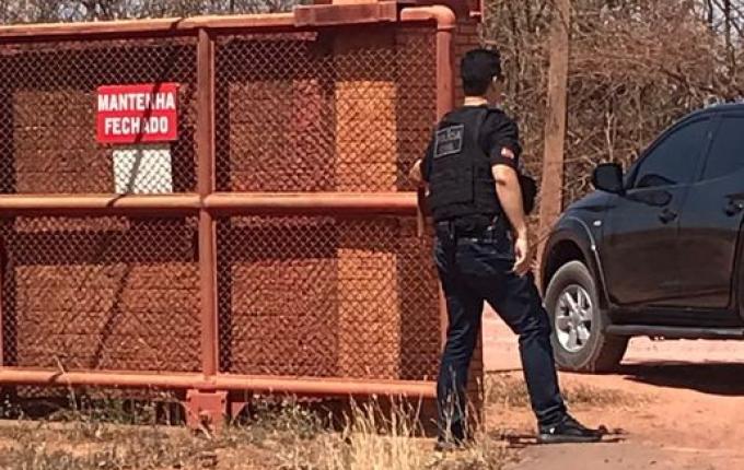 Polícia de SC cumpre mandado de busca em fazenda de empresário Airton Cascavel