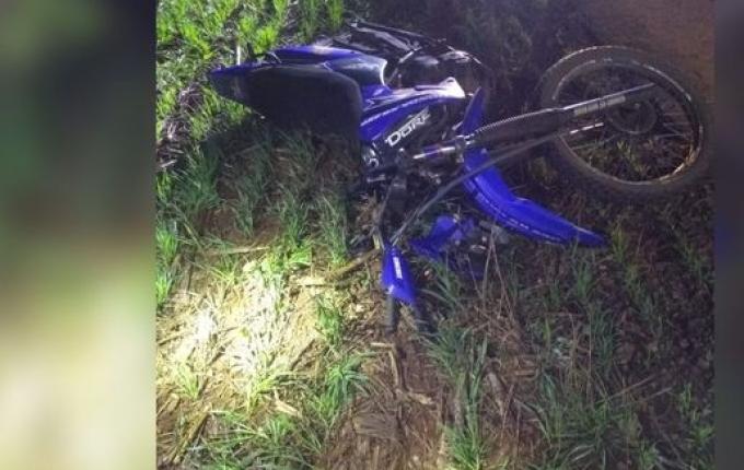 Motociclista fica ferido em colisão frontal com carro em São José do Cedro