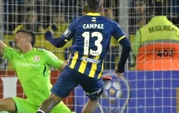 Inter perde para o Rosario Central e terá de reverter desvantagem na Sul-Americana