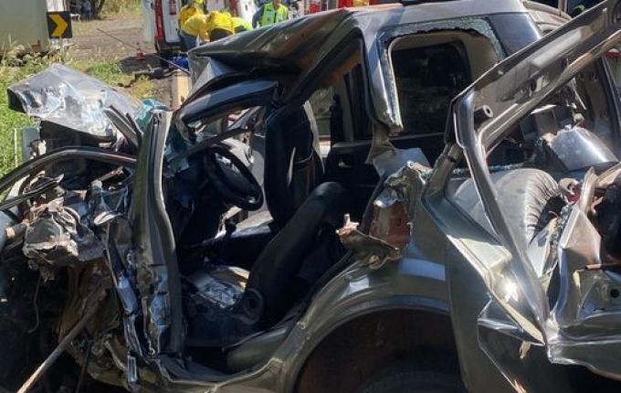 Casal fica gravemente ferido em acidente na BR 282, entre Maravilha e Pinhalzinho