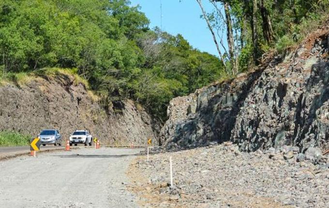 Dnit realiza detonação de rochas nesta sexta-feira na BR-282