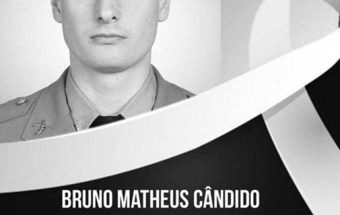 Sargento PM Bruno Matheus Candido morre em Chapecó