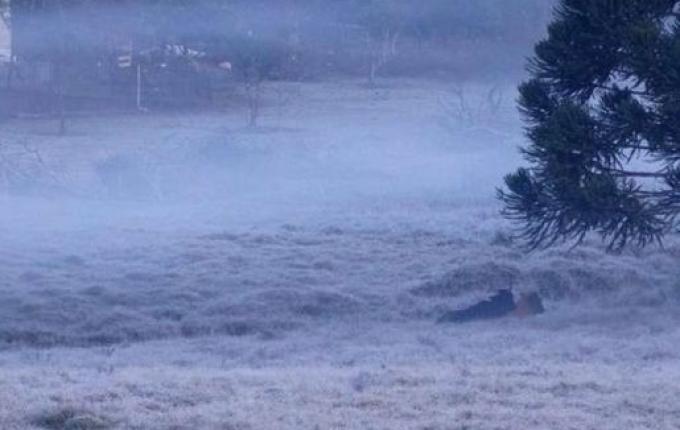 SC terá fim de semana ‘congelante’ com temperaturas abaixo de 0°C