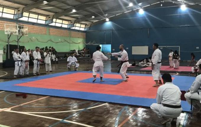 Curso de Educação Física participa do 2º Campeonato Oestino de Karatê-do Tradicional