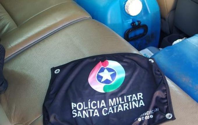 Polícia de Paraíso apreende combustíveis contrabandeados da Argentina