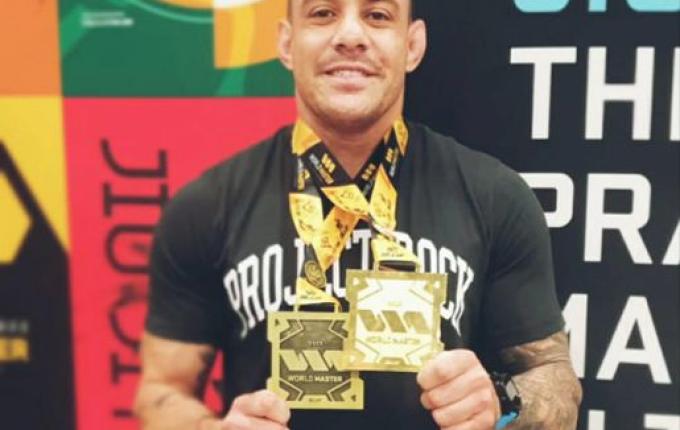 Policial militar do Oeste de SC é campeão mundial de Jiu-Jitsu
