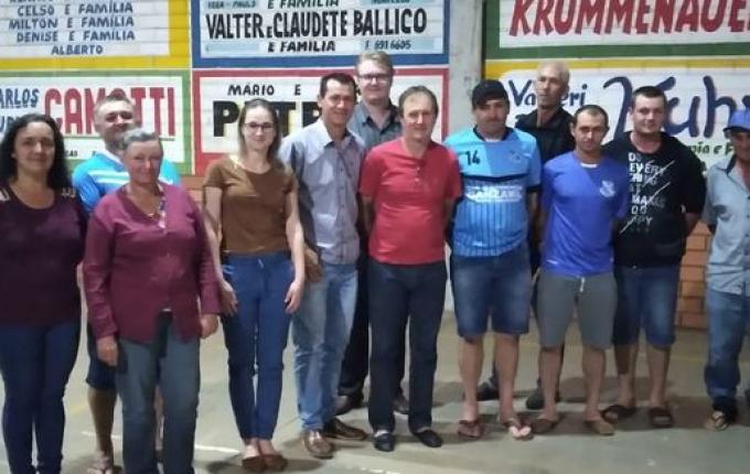 Legislativo de Bandeirante realiza reunião com a comunidade da Linha Gaspar