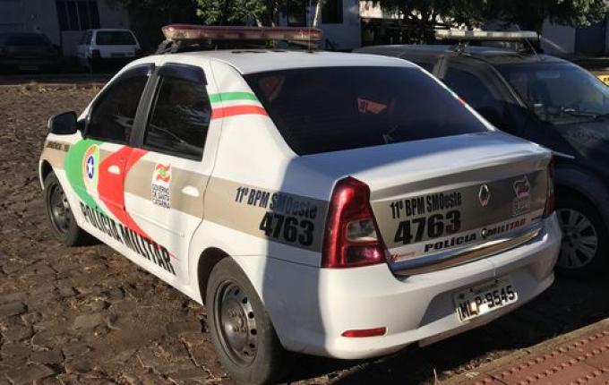 PM prende homem por descumprir Medida Protetiva em SMOeste