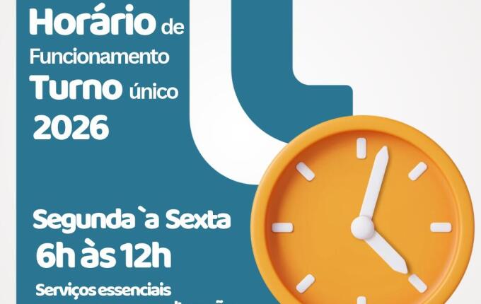 Guaraciaba terá turno único em repartições públicas a partir de terça-feira