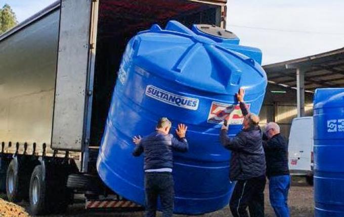 Anchieta reforça compromisso ambiental com novos reservatórios de água