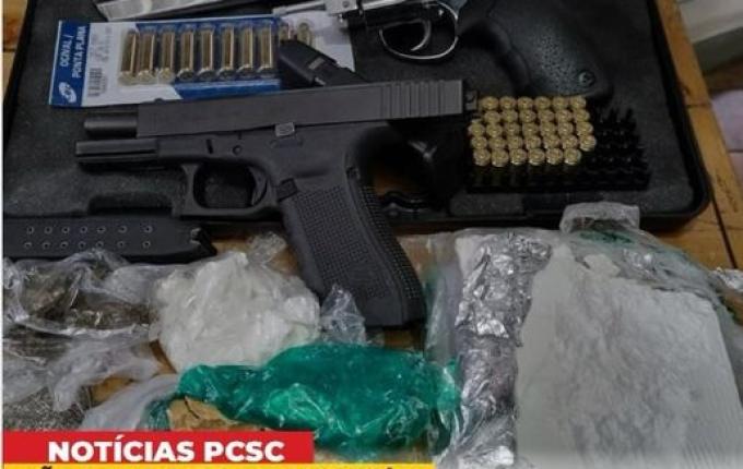 “Operação Hera” apreende drogas, armas e munições