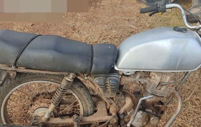 Polícia apreende motocicleta adulterada no interior de SJO