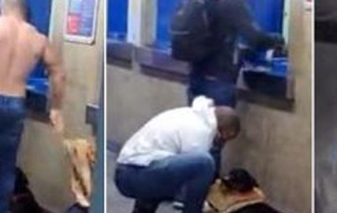 VÍDEO: Homem tira a camisa no metrô e veste cachorro que passava frio