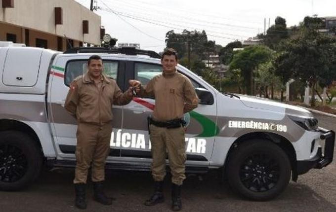 Polícia Militar ganha nova viatura para patrulha em São Lourenço do Oeste