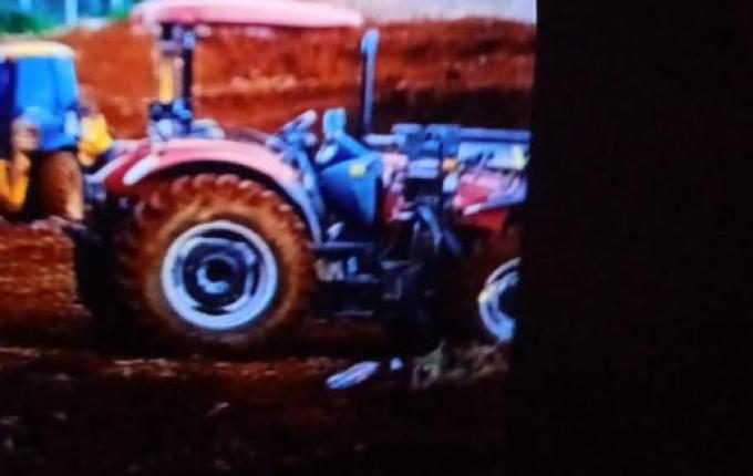 Fazenda em Dionísio Cerqueira é alvo de furto de trator