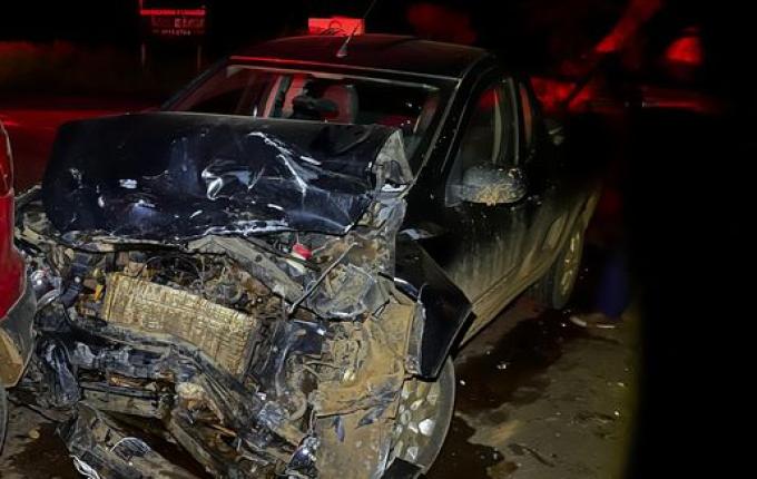 VÍDEO: Acidente entre três veículos deixa dois feridos na SC 496, em Descanso