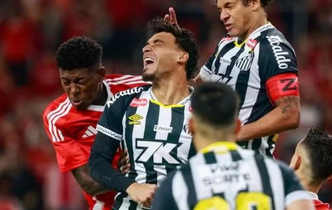 Inter e Santos empatam no Beira-Rio e seguem pressionados na luta contra o rebaixamento