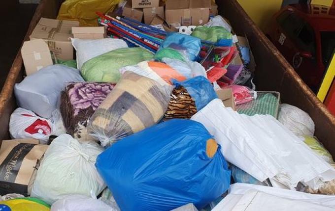 Iporã do Oeste arrecada mais de 1 tonelada de produtos para famílias do RS