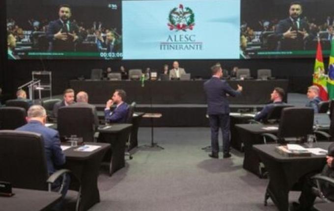 Duas entidades da região vão ter espaço na sessão itinerante da Alesc