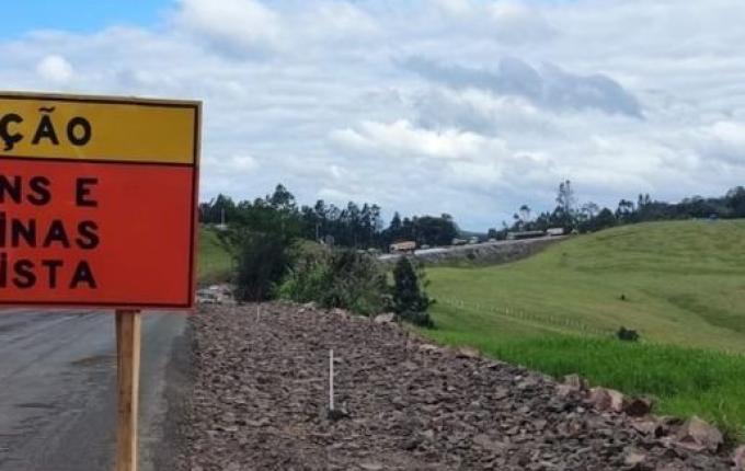 DNIT alerta para interdição total da BR-163/SC nesta segunda-feira