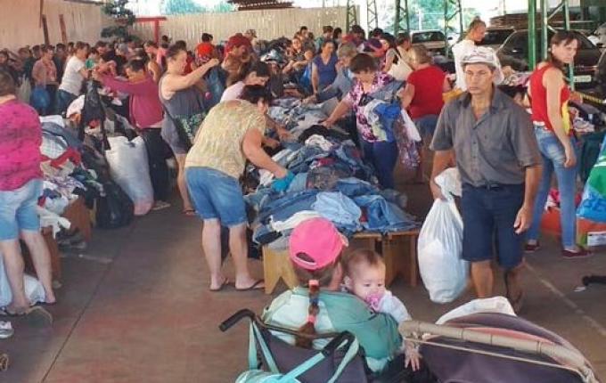 Campanha do agasalho de Tunápolis arrecada cerca de 15 mil peças