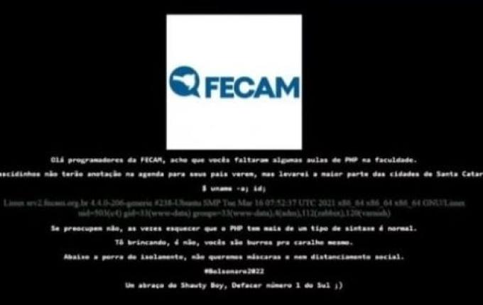 Sites de prefeituras ficam fora do ar devido ação de hackers; São José do Cedro foi afetado