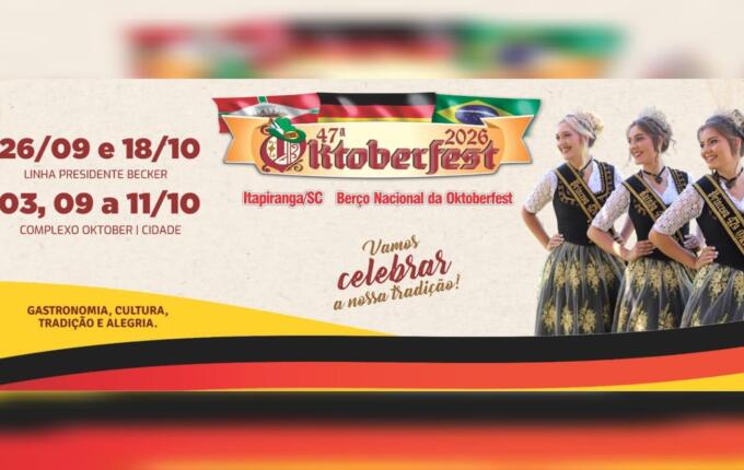 Comissão Organizadora lança nesta terça-feira a 47ª Oktoberfest