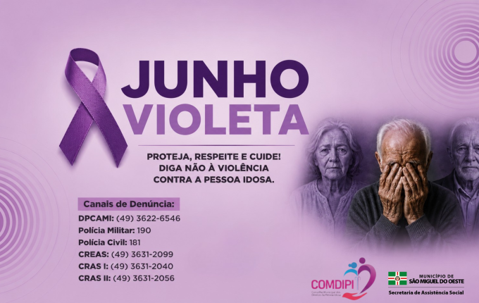 São Miguel lança campanha de combate à violência contra a pessoa idosa