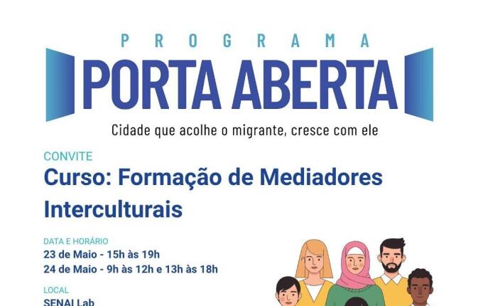 Programa Porta Aberta promove capacitações sobre migração em SMO