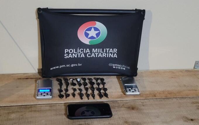 Adolescente é apreendido por tráfico de drogas em Itapiranga