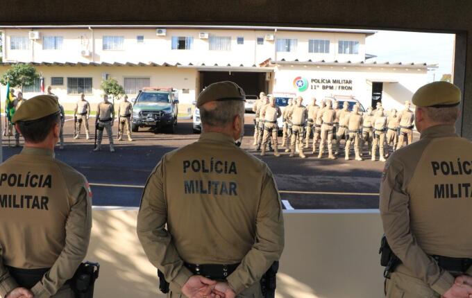 Polícia Militar realiza solenidade em homenagem ao Dia de Tiradentes em SMO