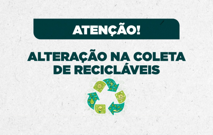 Coleta seletiva terá mudanças em São Miguel do Oeste por causa de feriado