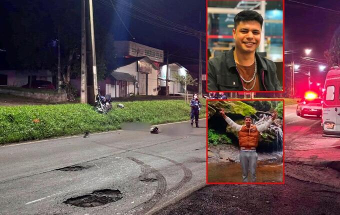 Jovens mortos em acidente na Avenida Willy Barth são identificados