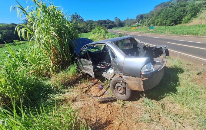 Criança de 11 anos morre em colisão na SC-157 e motorista foge do local