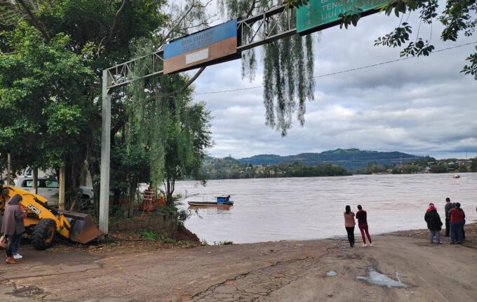 Travessia do Rio Uruguai será interrompida neste sábado em Itapiranga