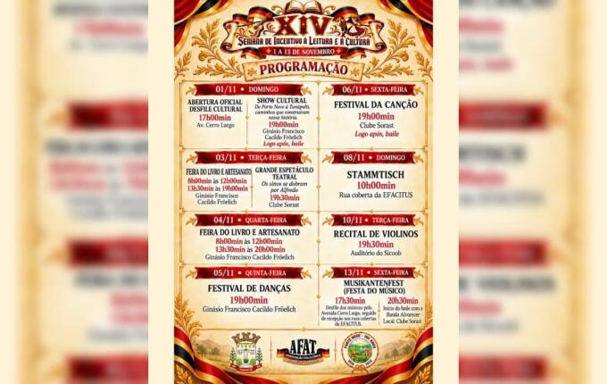 Tunápolis valoriza Porto Novo na Semana de Incentivo à Leitura e à Cultura