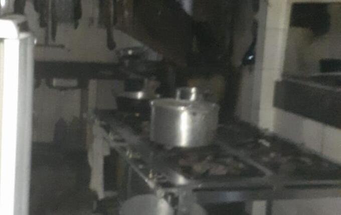 Princípio de incêndio atinge cozinha de restaurante em Dionísio Cerqueira