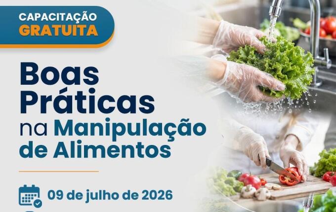 Guaraciaba promove curso gratuito sobre boas práticas na manipulação de alimentos