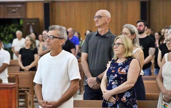 Missa de Lava-Pés abre celebrações do Tríduo Pascal em São Miguel do Oeste