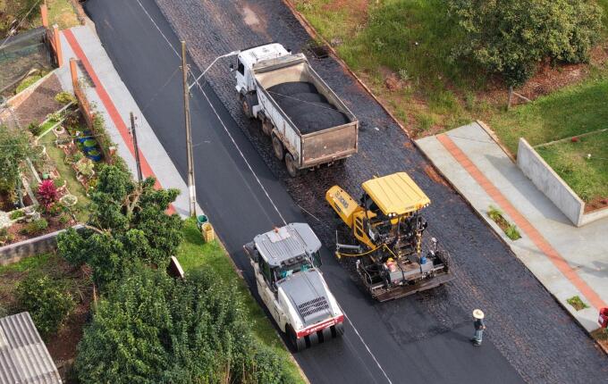 Descanso conclui pavimentação de ruas no centro com investimento de R$ 1,7 milhão