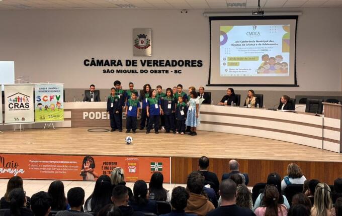13ª Conferência debate direitos das crianças e adolescentes em São Miguel do Oeste