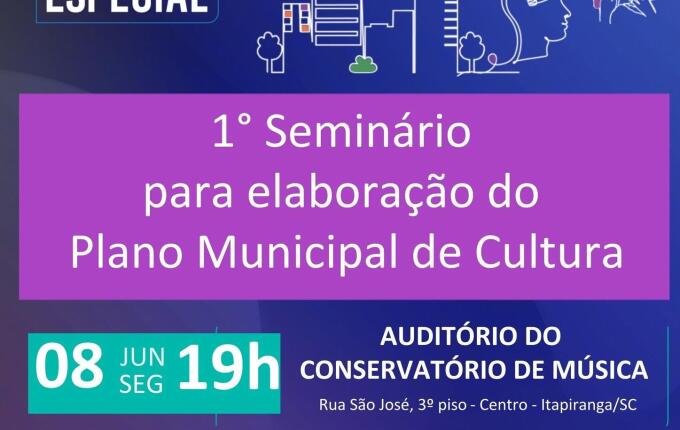 Itapiranga promove Seminário para elaboração do Plano Municipal de Cultura
