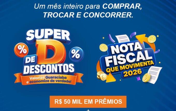 Guaraciaba inicia campanhas para incentivar compras no comércio local