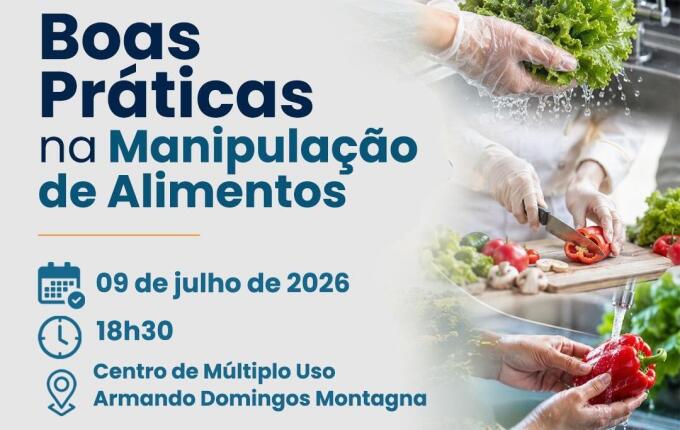 Guaraciaba promove curso sobre manipulação segura de alimentos no dia 9
