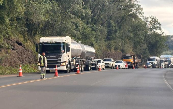 DNIT inicia recuperação da BR-282 entre Maravilha e SMO; obras devem durar cerca de três meses