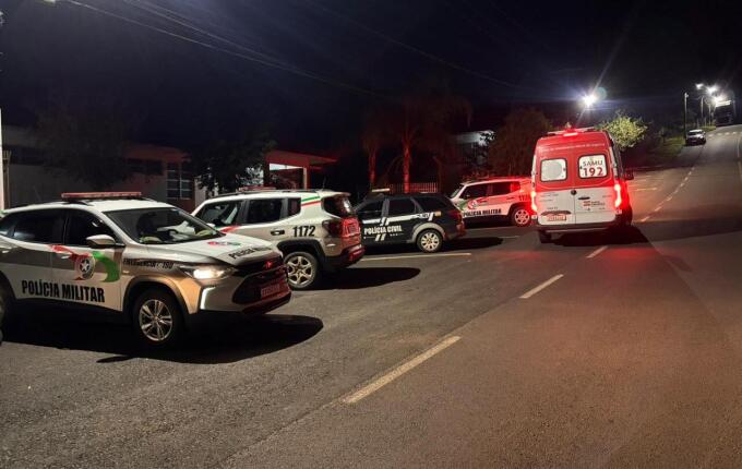 Homem é preso após agredir companheira e tentar incendiar policial no interior de Itapiranga